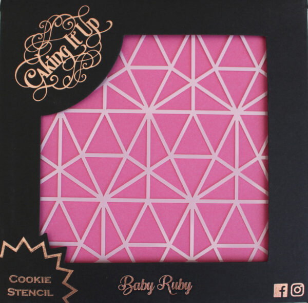 Cookie Stencil - Baby Ruby